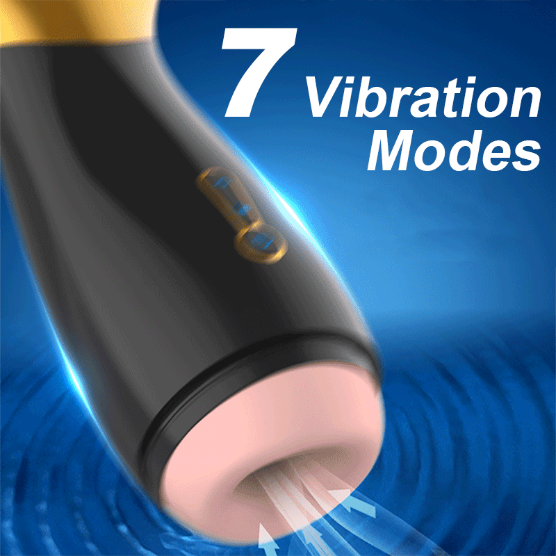 Mermaid Automatic Sucking And Vibrating Male Masturbator