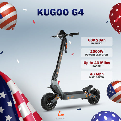 KUKIRIN G4 Electric Scooter | 2000W Powerful Motor All-terrain Scooter