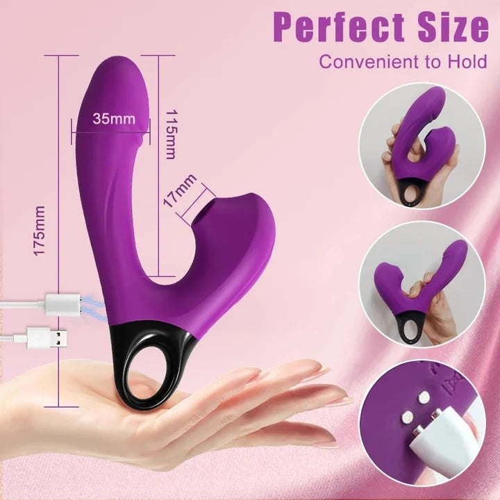 POWERFUL DILDO VIBRATOR FEMALE MASTURBATOR G SPOT