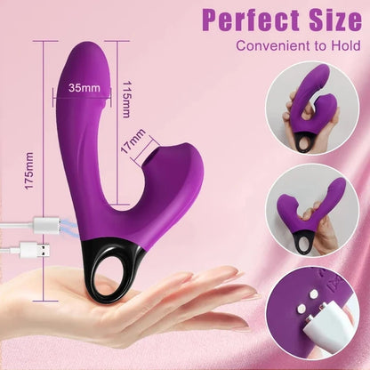 POWERFUL DILDO VIBRATOR FEMALE MASTURBATOR G SPOT