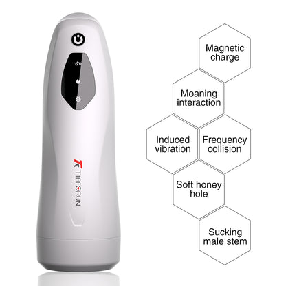 Retractable Vibrating Masturbation Cup Automatic Male Masturbation Sex Toy