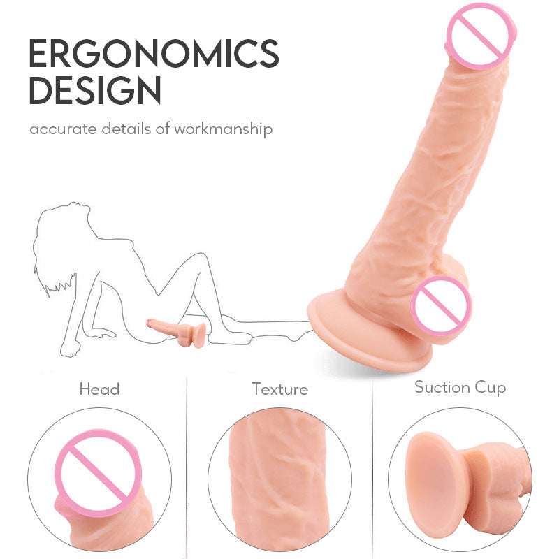 ALL Seasons-9 Realistic Dildo with Powerful Suction Cups