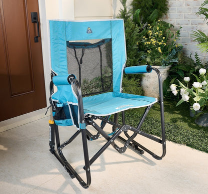 Soon to be sold out💝clearance-Buy 2 get 2 free,Buy 3 get 3 free💥GCI Outdoor Pack Away Portable Rocking Chair✅350-lb Weight Capacity